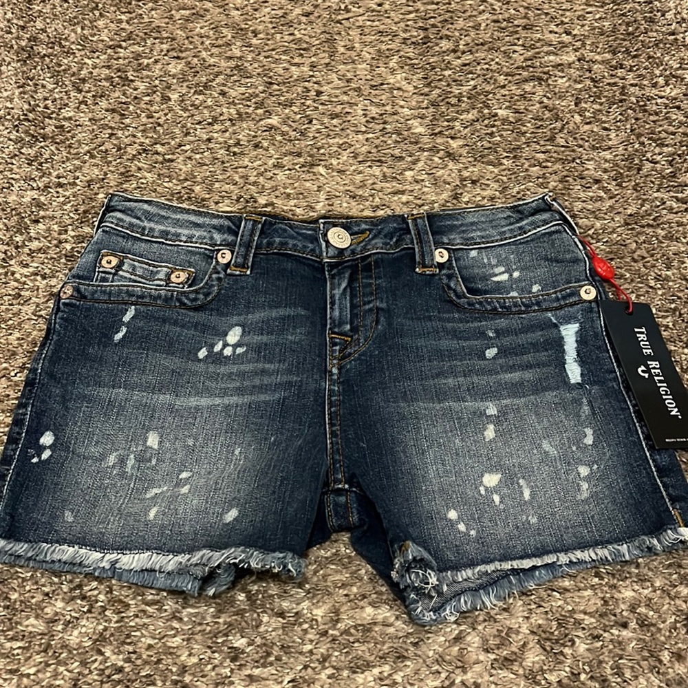 Girls True Religion shorts